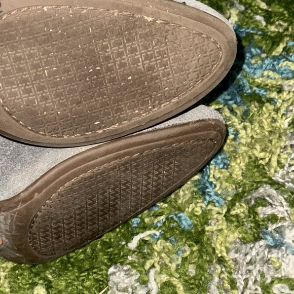 Lucca Lane Jadia Ankle Boots Grey Suede Leather size 8 M - Picture 5 of 13